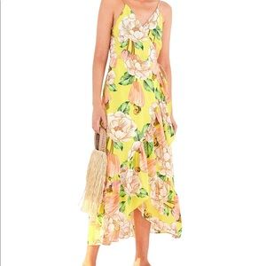 NWOT FARM Rio Neoma Wrap Maxi Dress